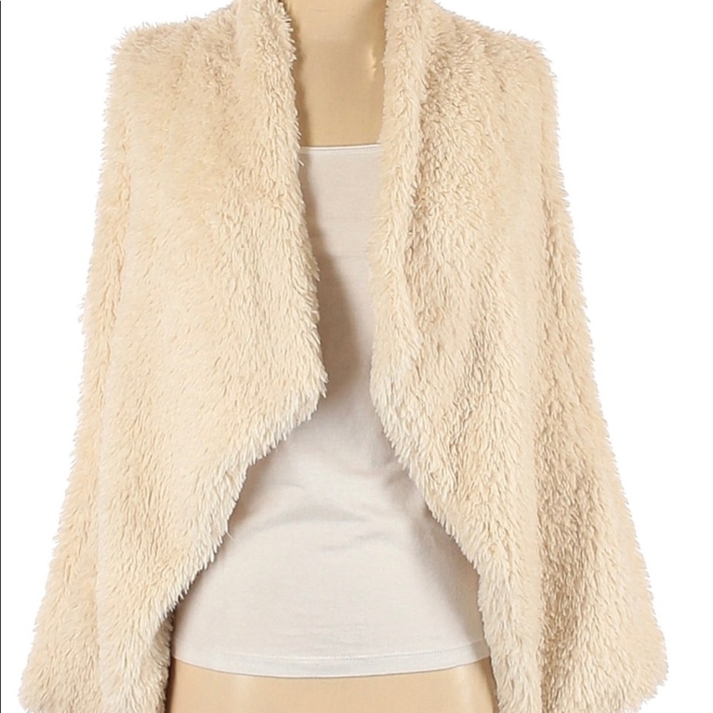 Calvin Klein Faux Fur Vest